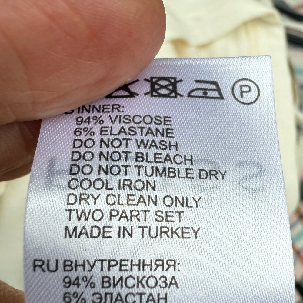 NWOT Reiss Plaid, Flannel Midi Popover Dress - Picture 15 of 15